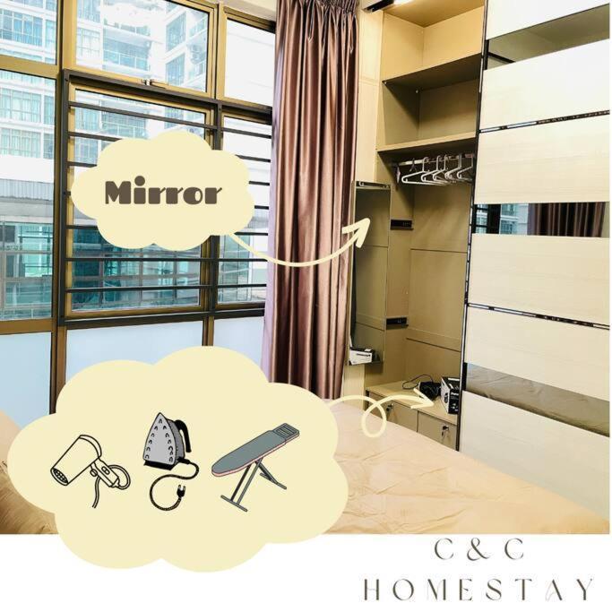 Palazio Mount Austin 2Br Studio Pool View With Tv Box-3 Plus 1 Pax C2-07 Johor Bahru Esterno foto